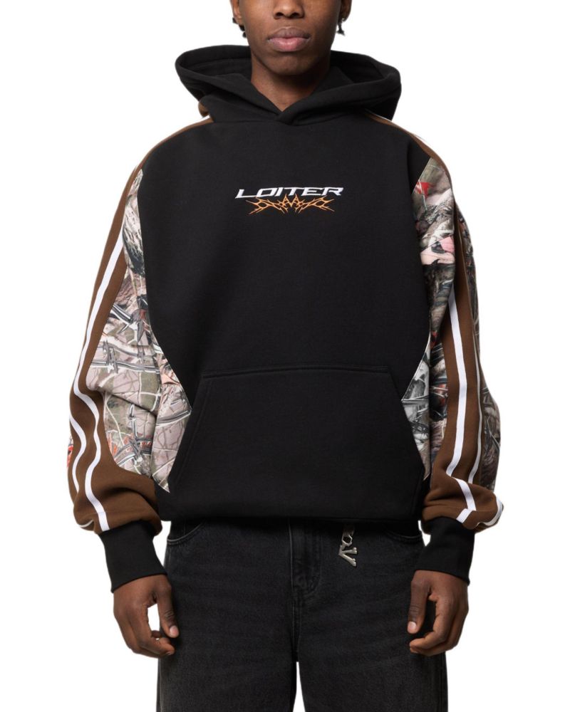 Men's Hunter Patchwork Hoodie