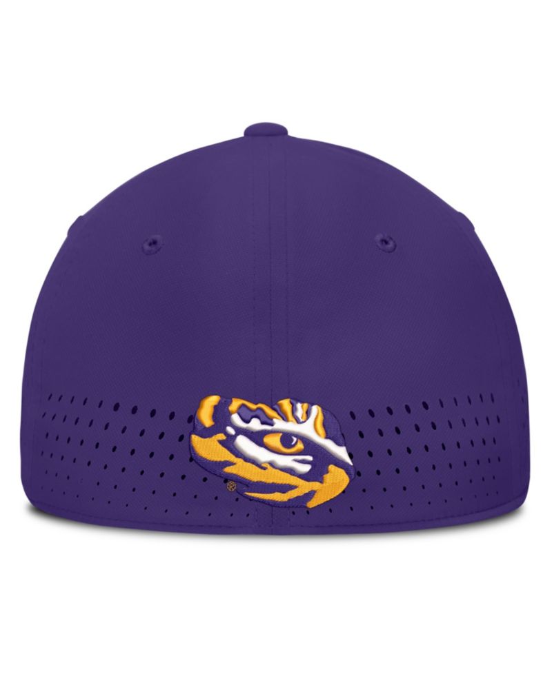 Men's Purple LSU Tigers Gameday Aerobill Swooshflex Dri-FIT Hat