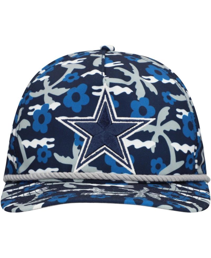 Men's Navy Dallas Cowboys Wakey Wakey Golfer Snapback Hat