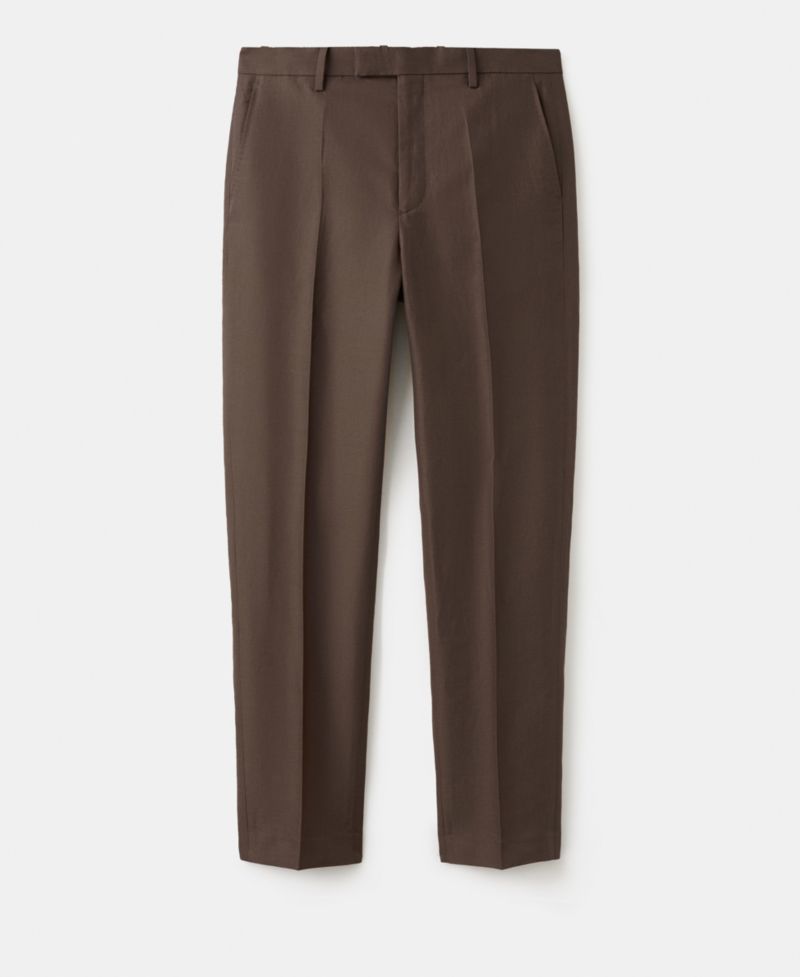 Men's Lyocell-Linen-Blend Suit Pants