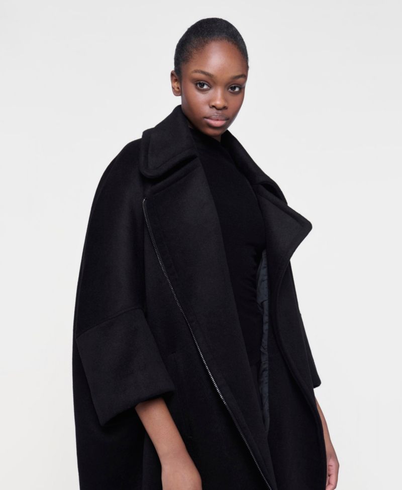 Women's Boxy Biker Coat