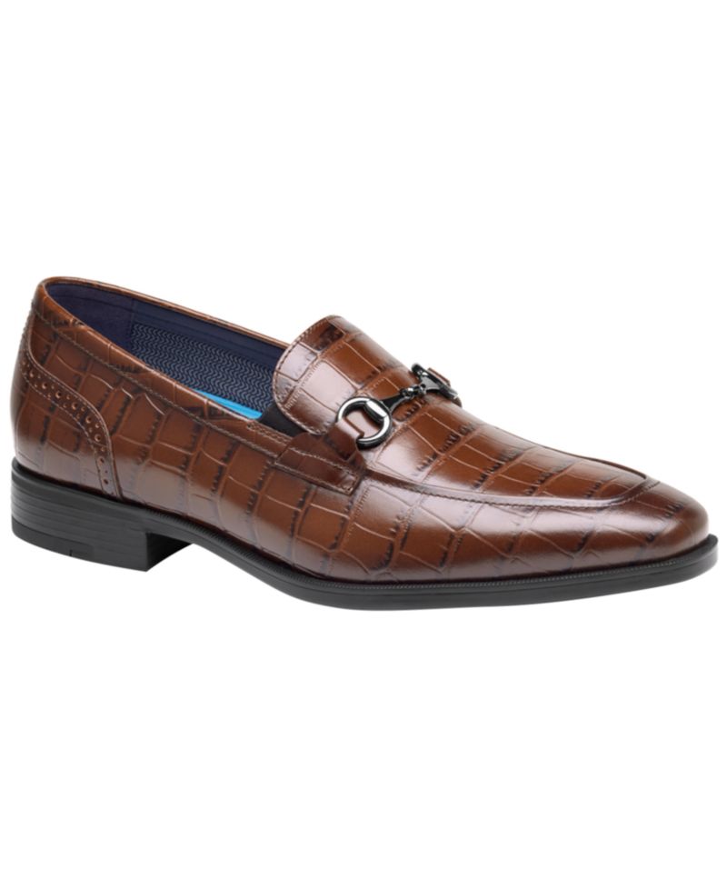 Men's Gibbons Bit Memory Foam Almond-Toe Loafers