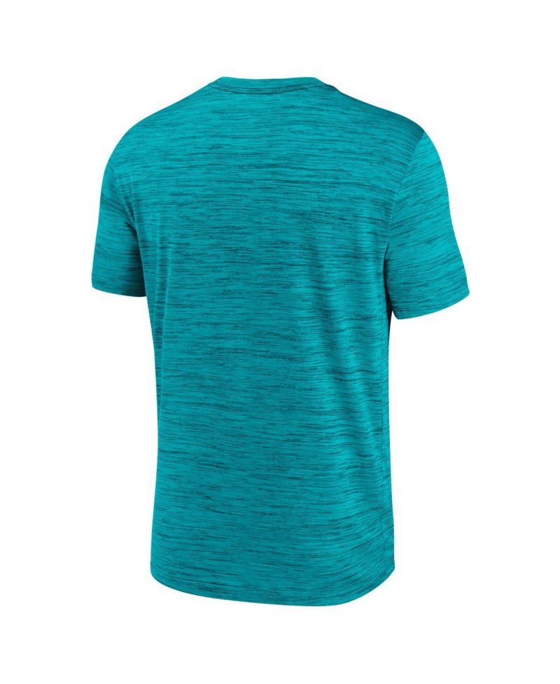 Men's Aqua Miami Dolphins Big & Tall Primetime Reverse Play Velocity Performance T-Shirt