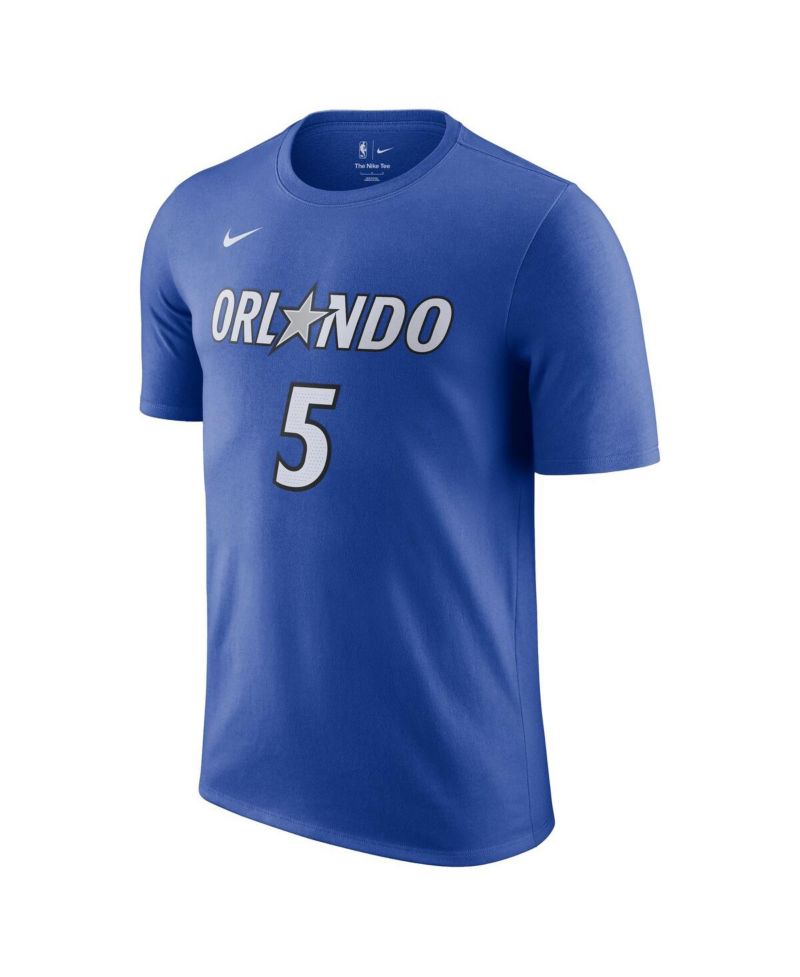 Men's Paolo Banchero Blue Orlando Magic Icon Edition Name & Number T-Shirt