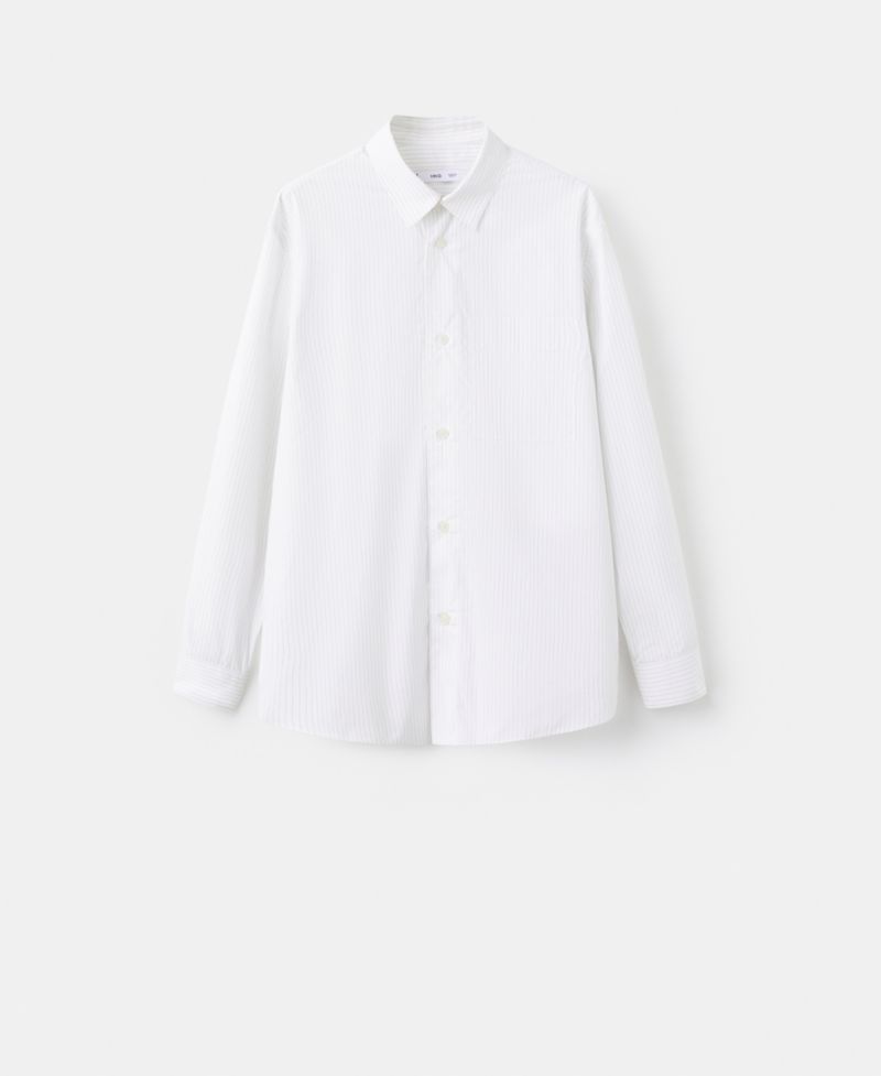Men's Cotton Striped Relaxed-Fit Shirt