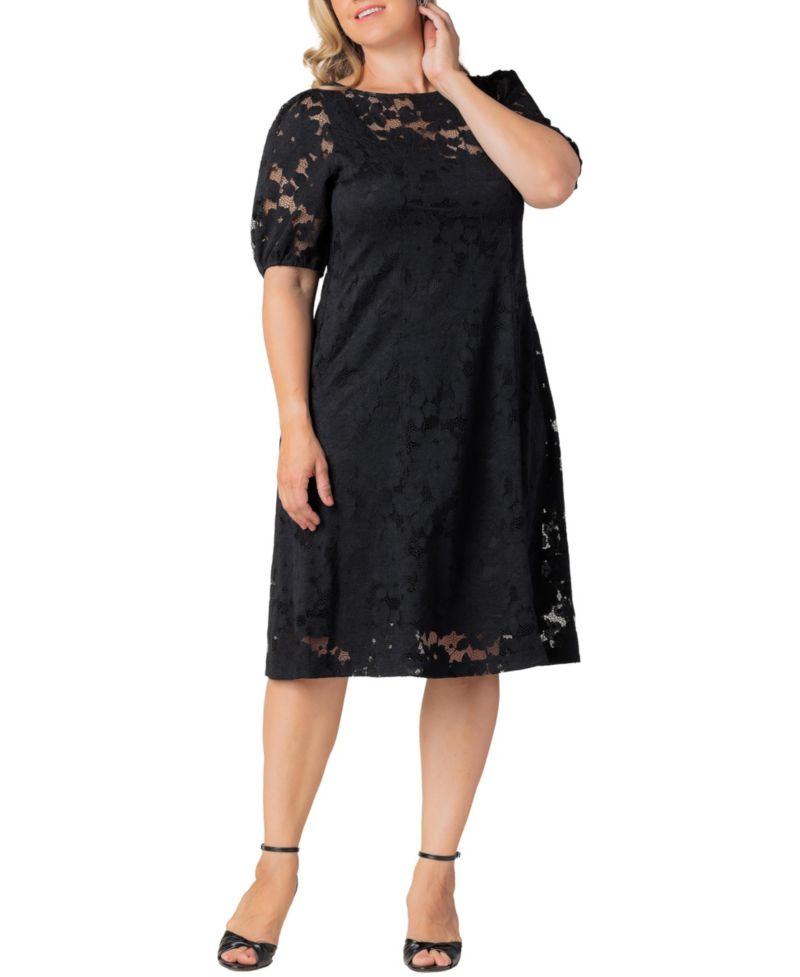 Plus Size Emma Lace Shift Dress