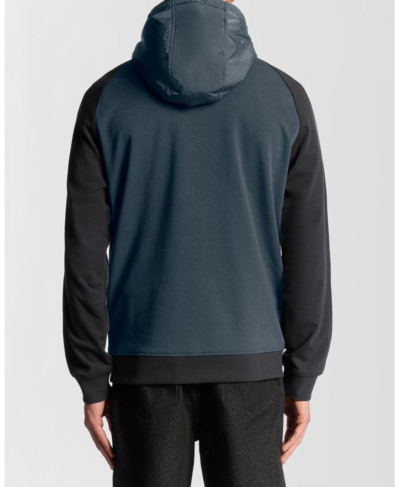 Men's Half Raglan Hybrid Hoodie