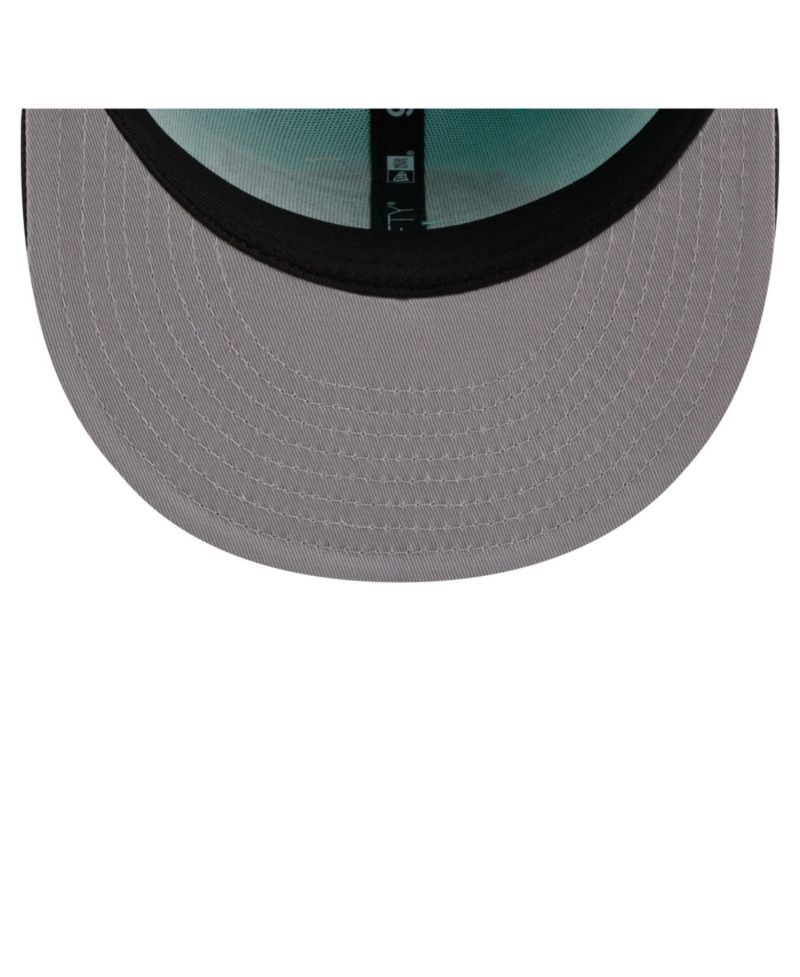 Men's Turquoise/Charcoal Los Angeles Lakers Color Pack Two-Tone 9FIFTY Snapback Hat