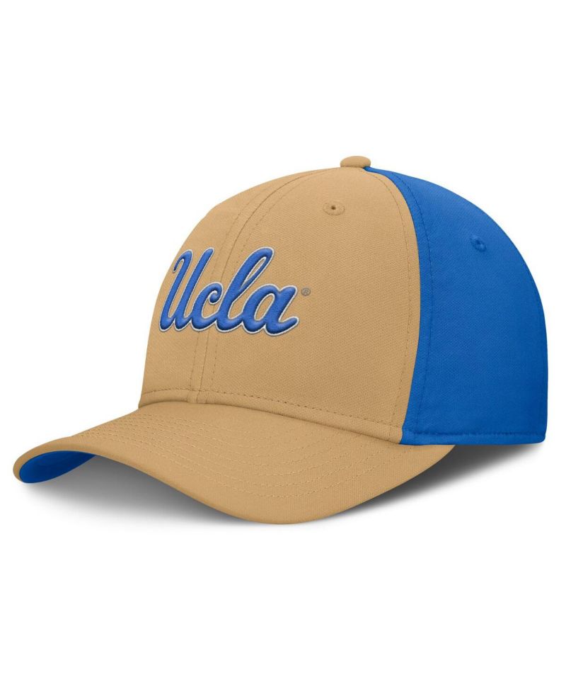 Men's Gold/Blue UCLA Bruins 2025 Sideline Rise Local Performance Flex Hat