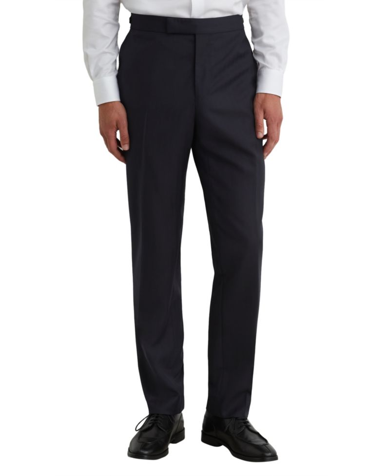 Men's Success Shadow-Stripe Classic-Fit Wool Pants