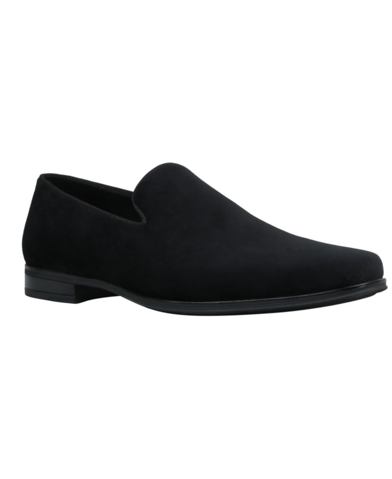 Men's Velvet Slip-On Loafers