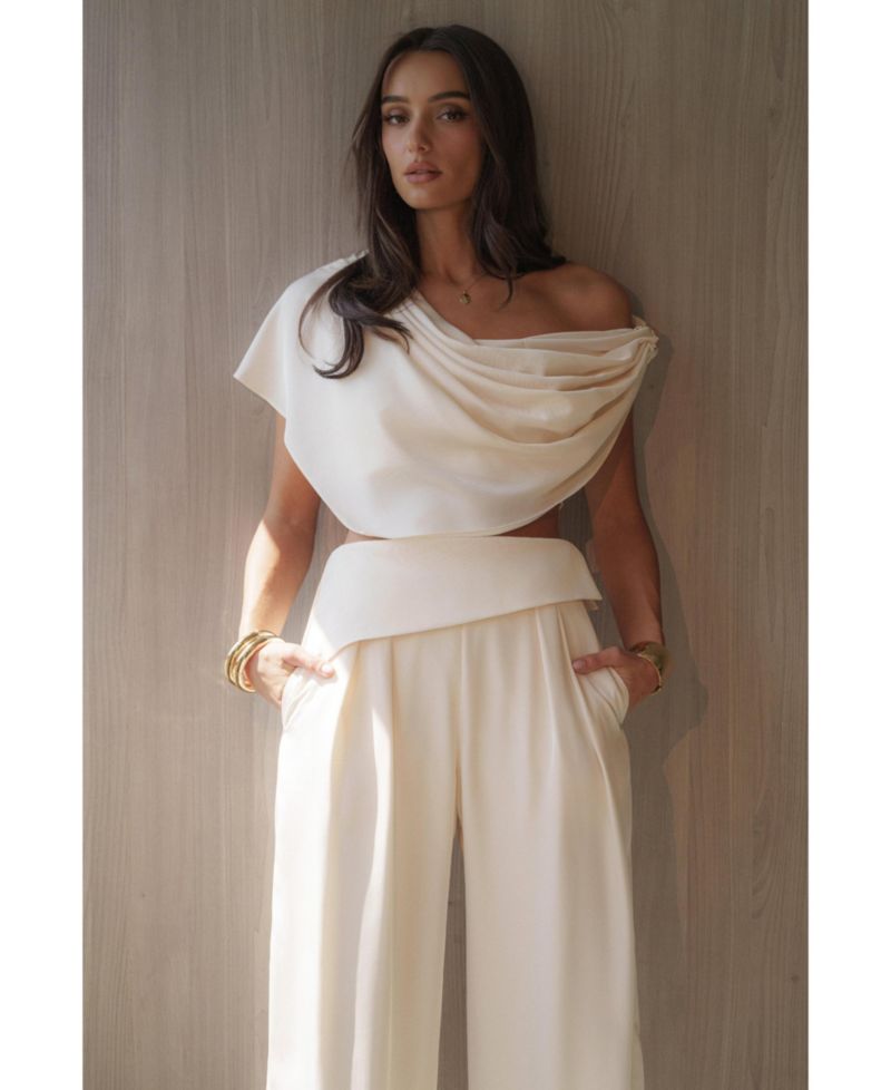 Women's Gleam and Glow Satin Top