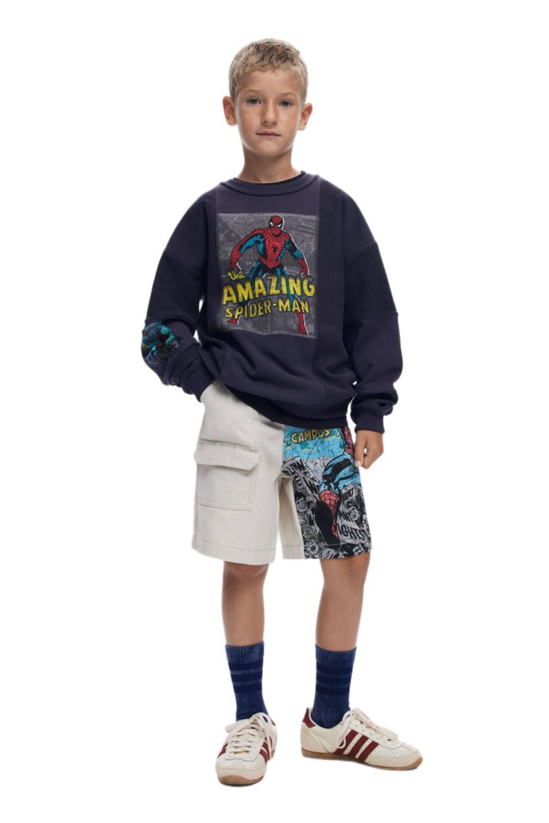 Boys's Sweatshirt pach spiderman