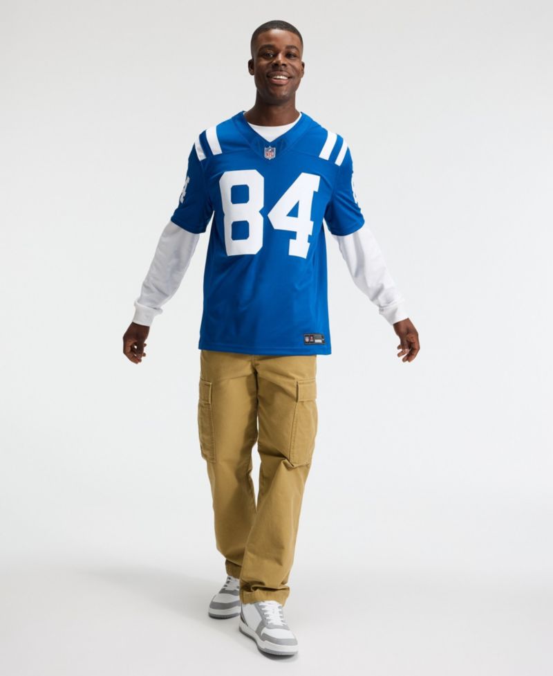 Men's Tyler Warren Royal Indianapolis Colts Vapor F.U.S.E. Stitched Limited Jersey