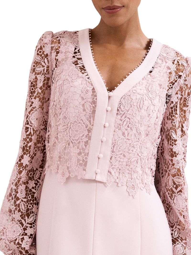 Women's Ayumi Part Lace Midi Dress