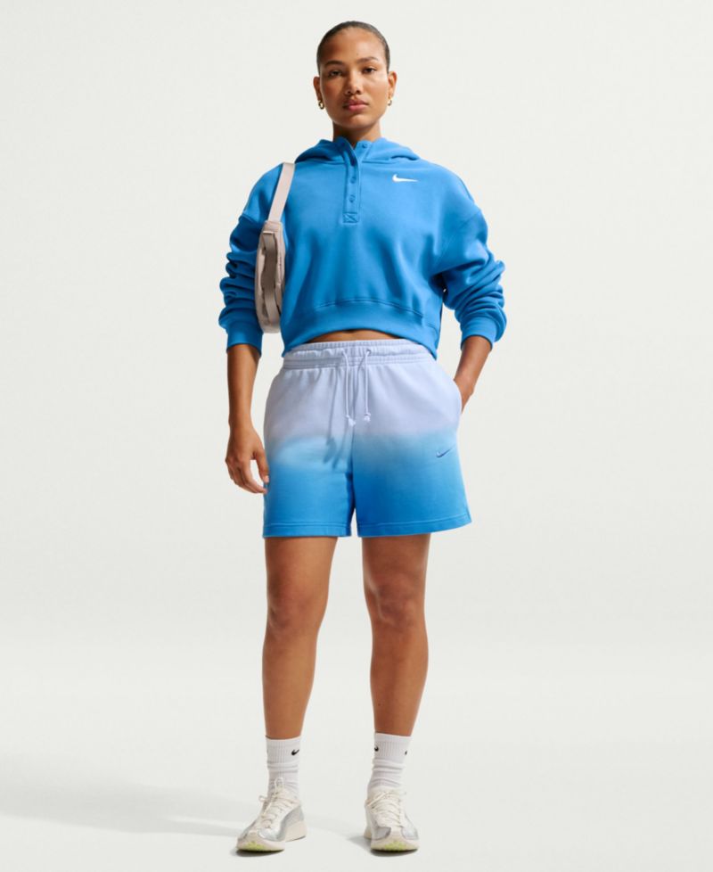 Women's Sportswear Phoenix Fleece Mid-Rise Shorts