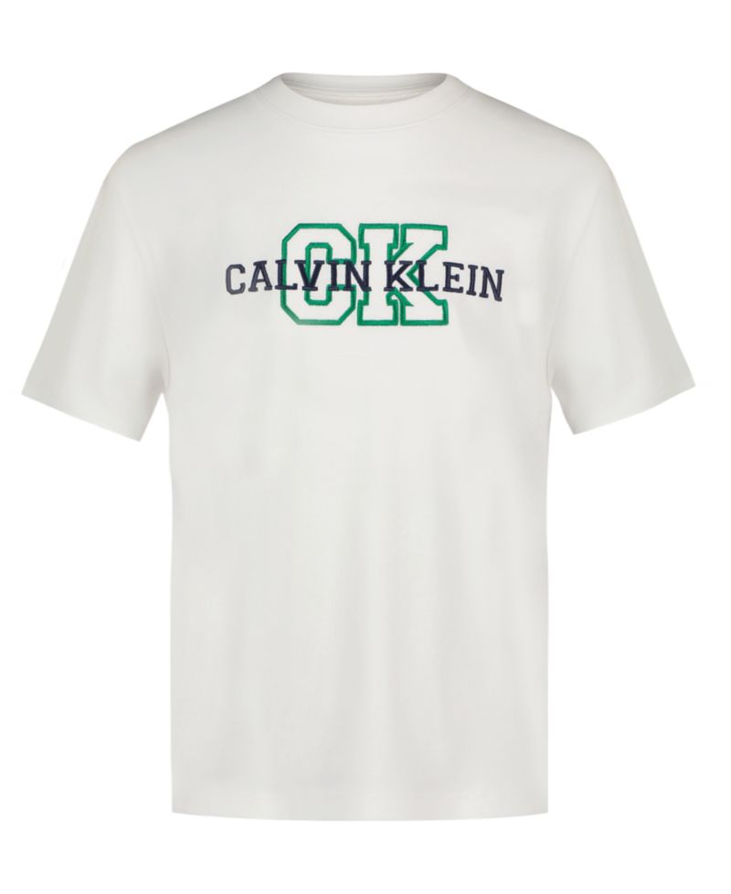 Boys' 8-16 Varsity Logo Crewneck T-Shirt