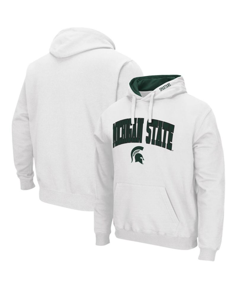 Men's Michigan State Spartans Arch Logo 3.0 Pullover Hoodie