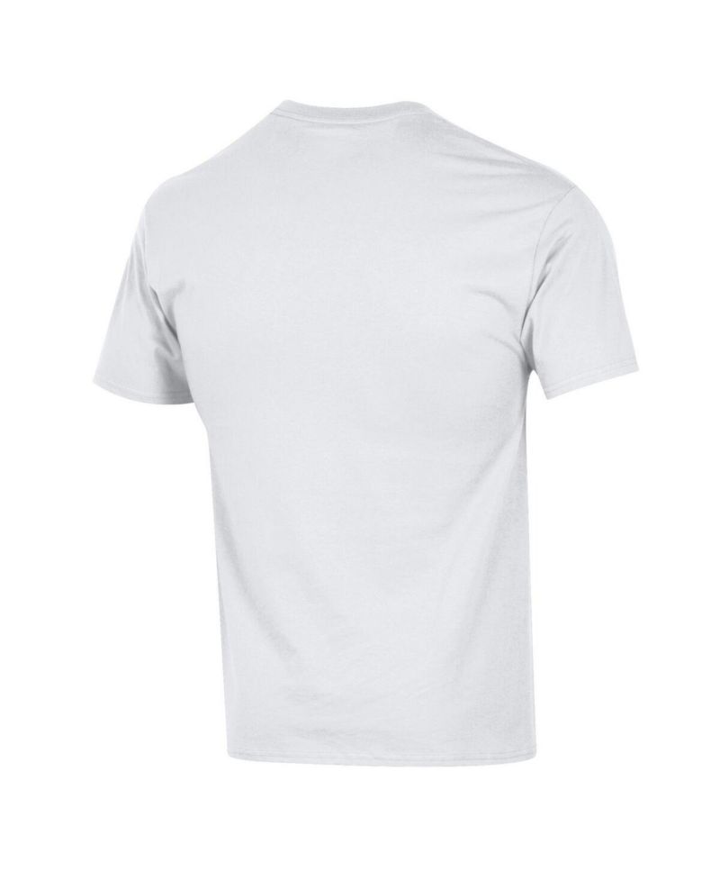 Men's Maize Michigan Wolverines Arch Over Logo T-Shirt