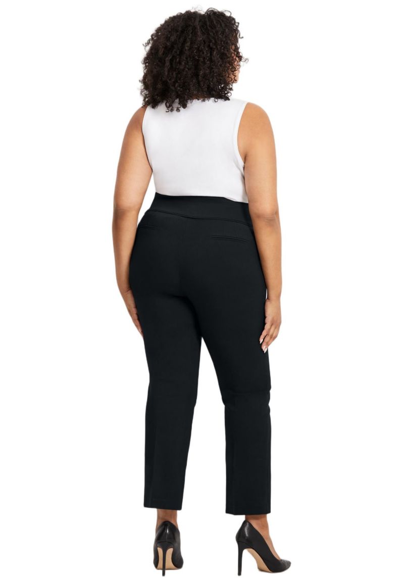 Women's Plus Size Super Stretch Straight Leg Pant