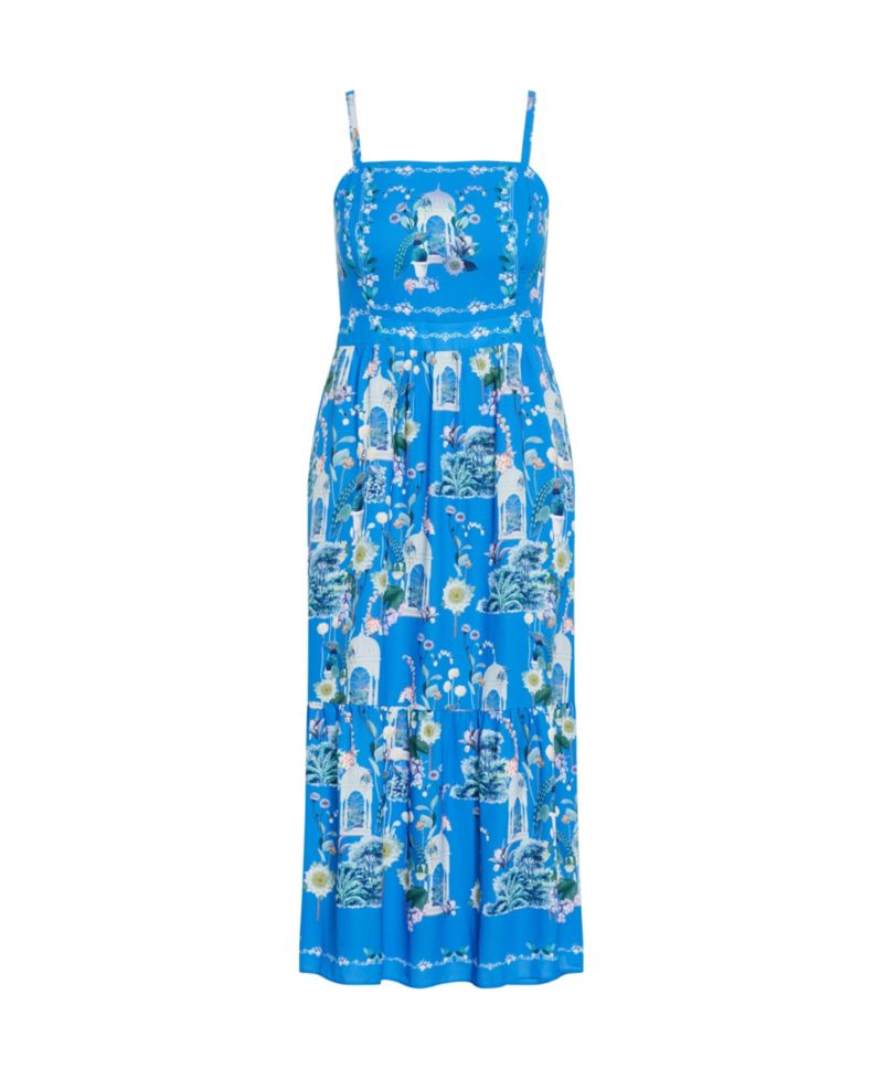 Plus Size Molly Print Maxi Dress