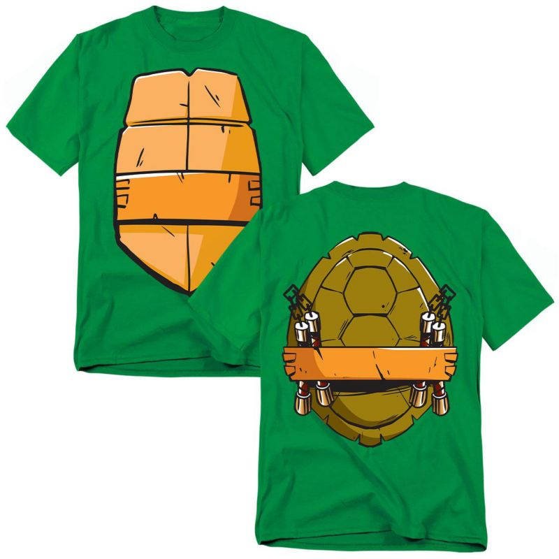Big & Tall 2012 Michelangelo Shell Front Back T-Shirt