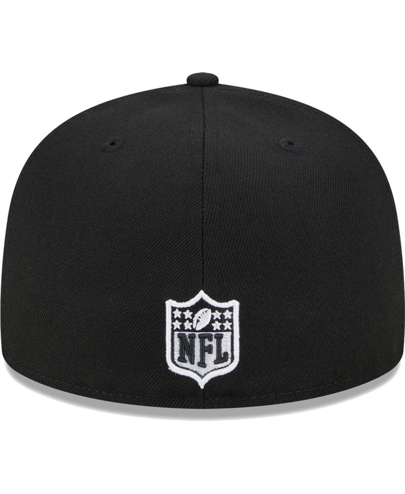 Men's Black Dallas Cowboys Main Patch 59FIFTY Fitted Hat