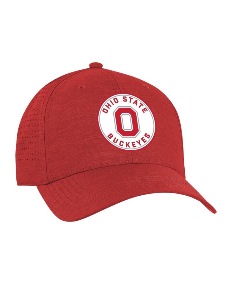 Men's and Women's Scarlet Ohio State Buckeyes Brezo Adjustable Hat