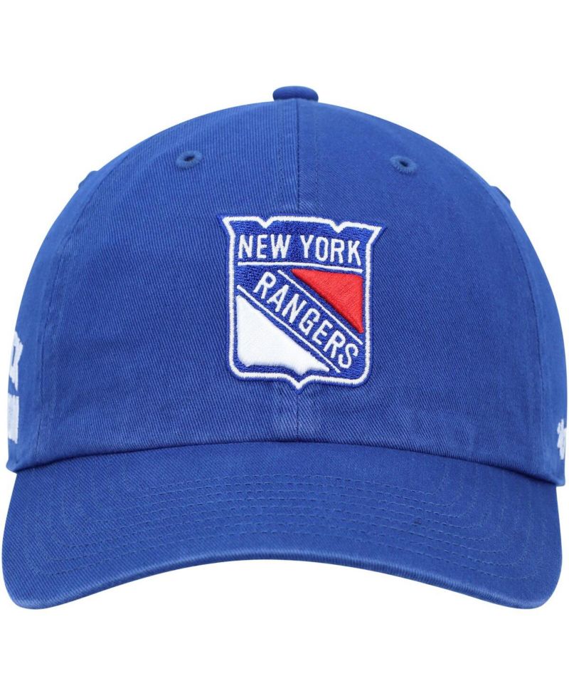 Men's Royal New York Rangers Clean Up Adjustable Hat
