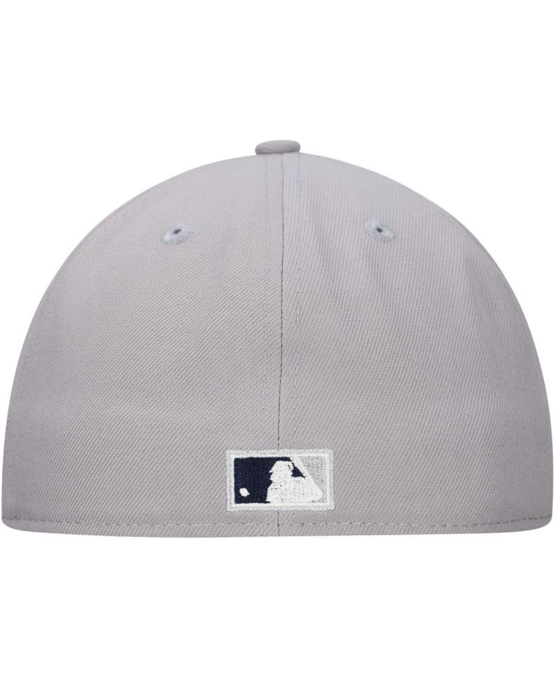 Men's Gray New York Yankees Duo Logo 2.0 59FIFTY Fitted Hat