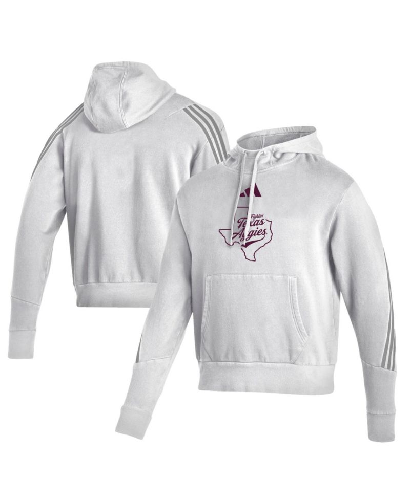 Men's White Texas A&M Aggies Fightin' Aggies Hoodie