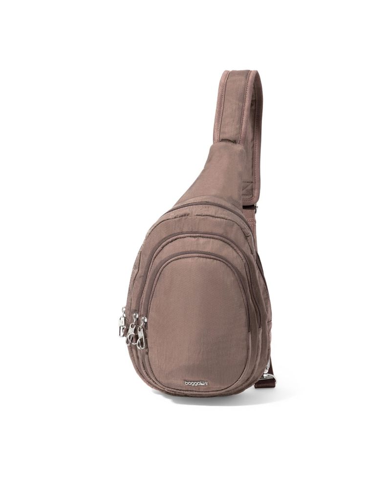 Securtex Anti-Theft Multi Zip Sling Bag