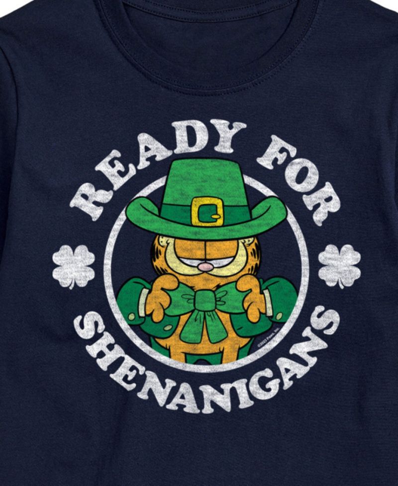 Men's Garfield Ready For Shenanigans Short-Sleeve T-Shirt