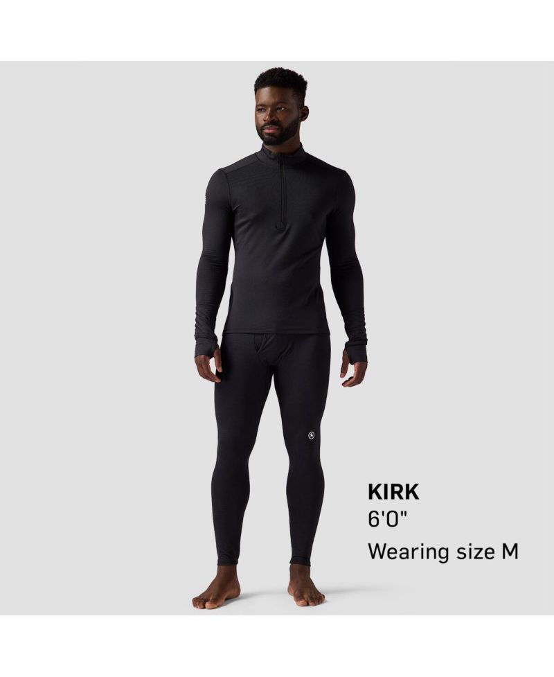 Men's Pines Microgrid Ultra-Lt Baselayer Bottom Lightweight Long Underwear Bottoms