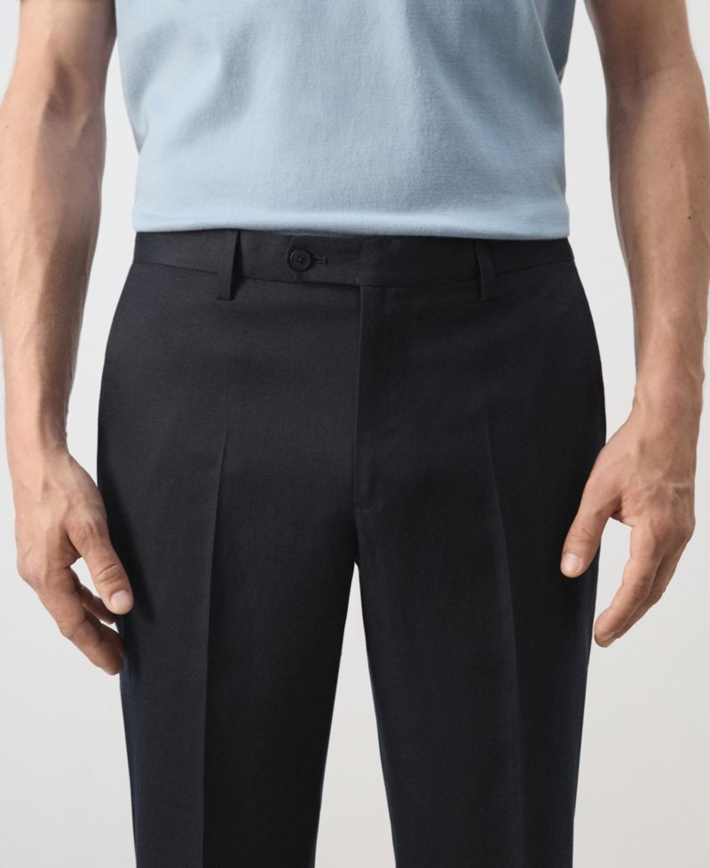 Men's Amalfi Slim-Fit Suit Pants