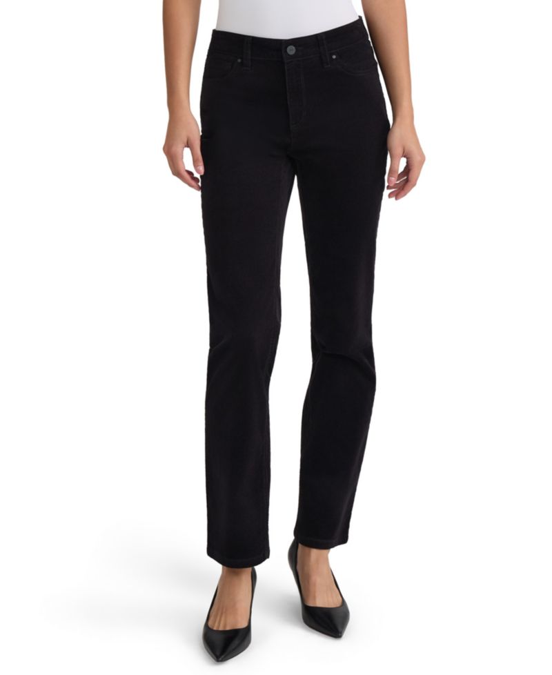 Petite Lexington Corduroy Straight Pants