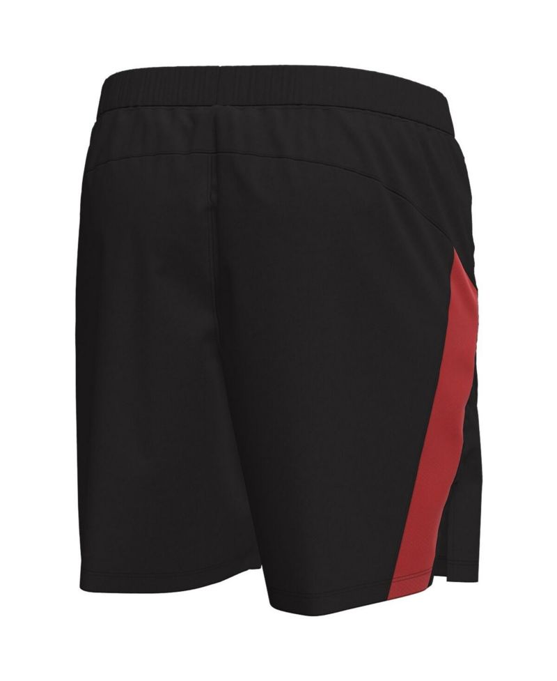 Men's Black Wisconsin Badgers Woven Shorts