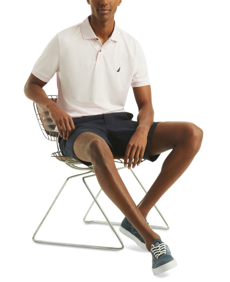 Men's Classic-Fit Performance Jersey Polo Shirt