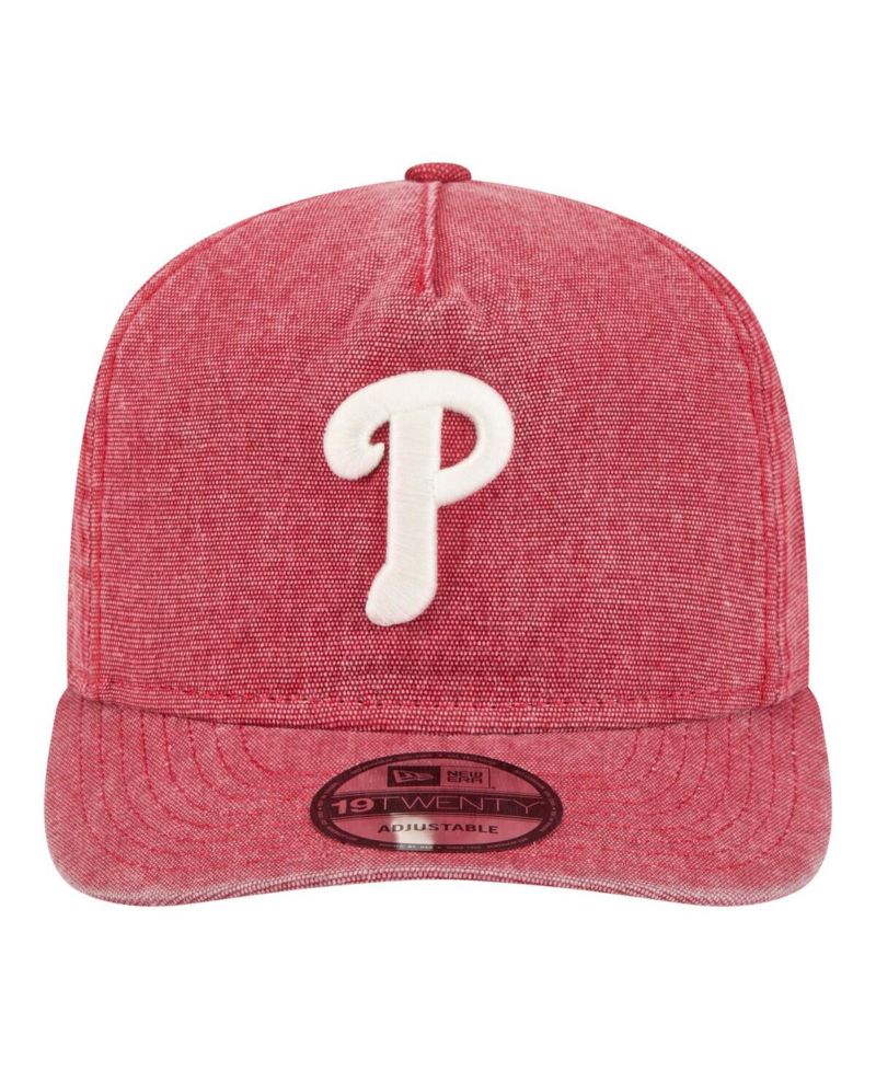 Men's Red Philadelphia Phillies Denim Classic 19TWENTY Adjustable Hat