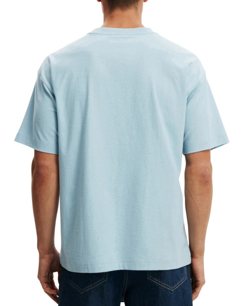 Men's Premium Graphics Music Crewneck T-Shirt