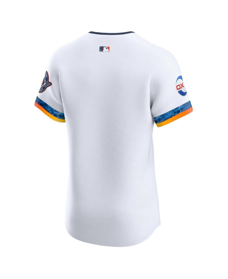 Men's White Houston Astros 2025 City Connect Elite Jersey