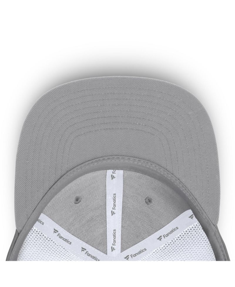 Men's Gray/White Oregon State Beavers Rapid Trucker Adjustable Hat