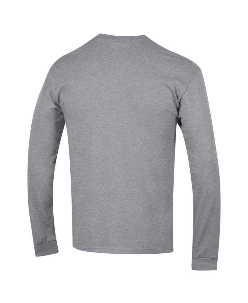 Men's Red Georgia Bulldogs Arch Over Logo 2-Hit Long Sleeve T-Shirt