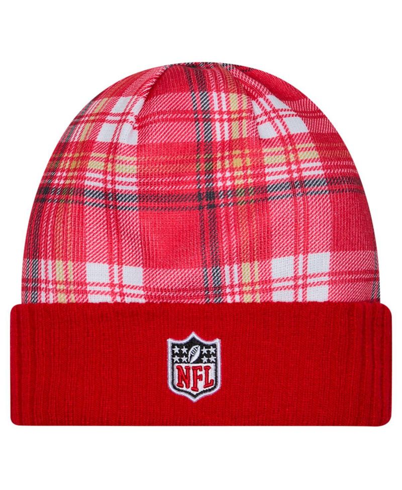 Men's Scarlet San Francisco 49ers Sideline Statement Cuffed Knit Hat
