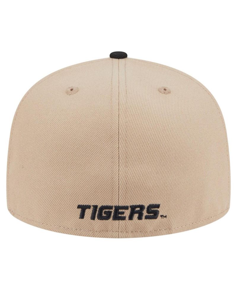 Men's Khaki Missouri Tigers Two-Tone 59FIFTY Fitted Hat