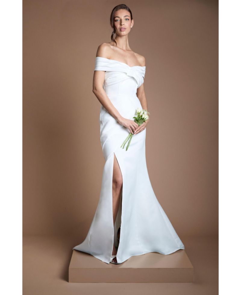 Women's Bandeau Fishtail Bridal Dress