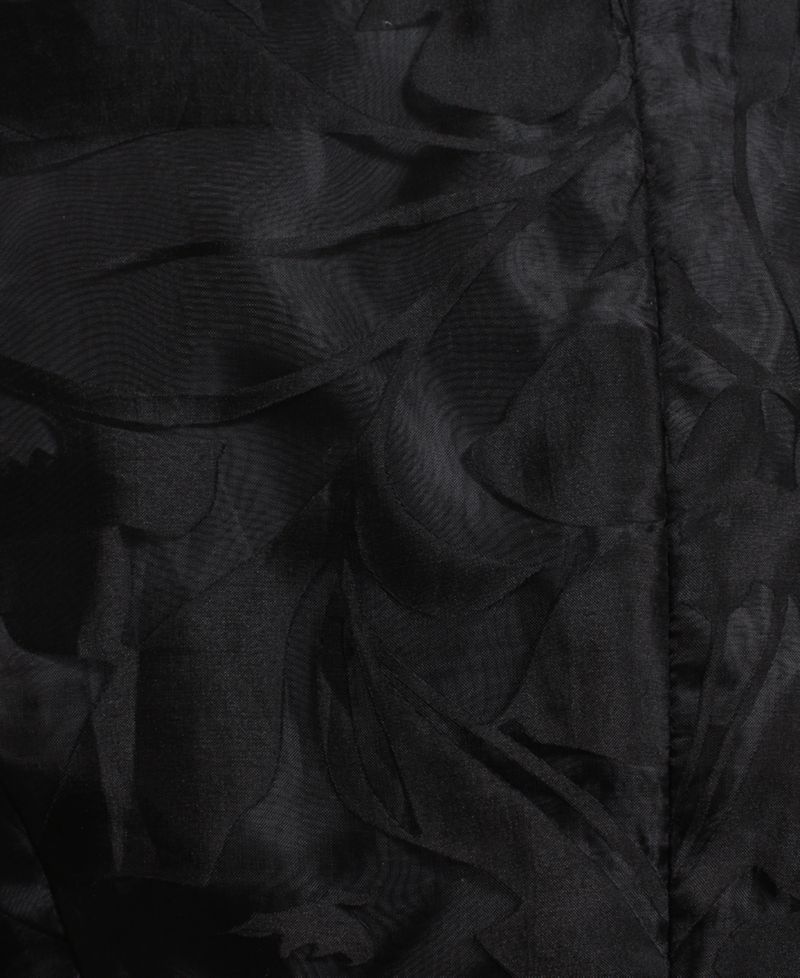 Women's Portrait-Neck Burnout-Organza Blouse