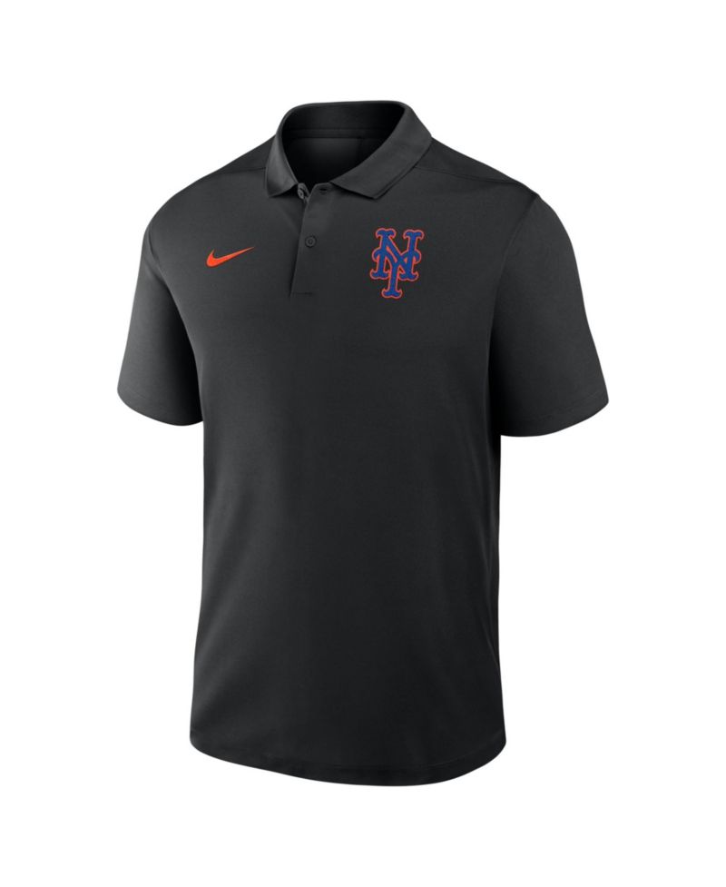 Men's Black New York Mets Alternate Victory Dri-FIT Polo Shirt