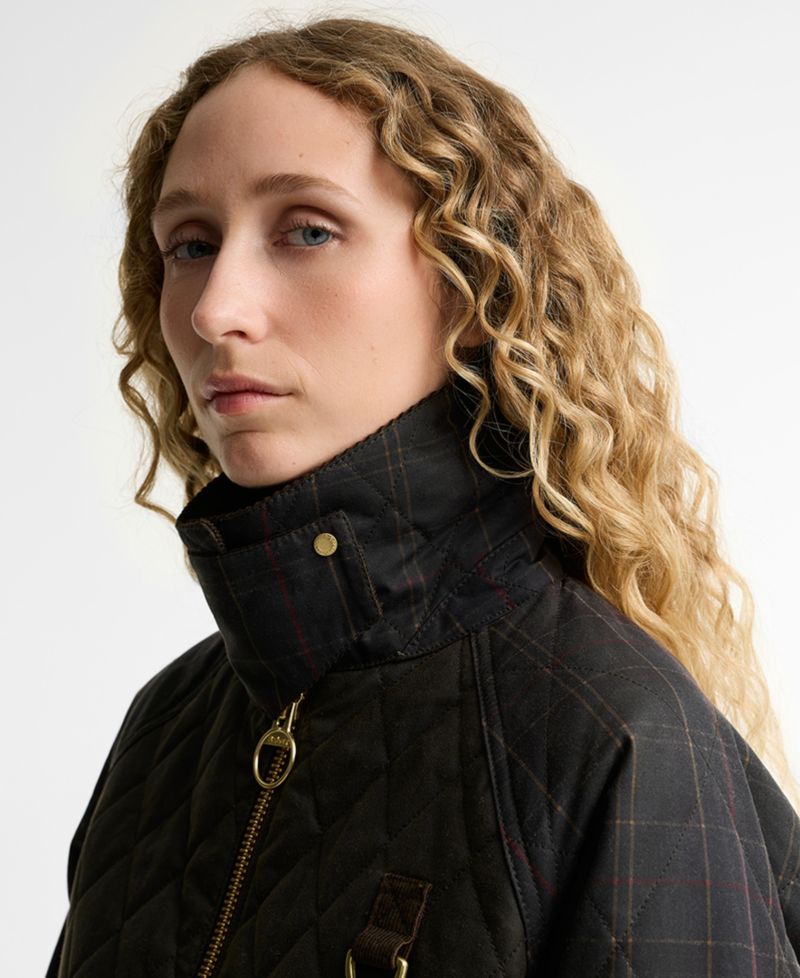 Women's Tartan Icon Wax Quilt Jacket