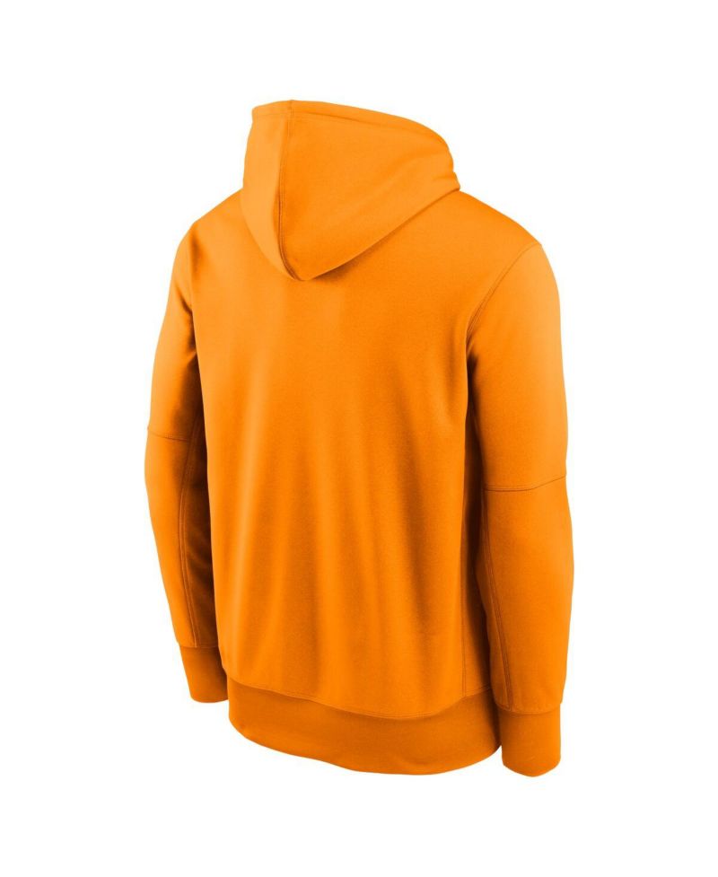 Men's Tennessee Orange Tennessee Volunteers Football Icon Performance Fleece Pullover Hoodie